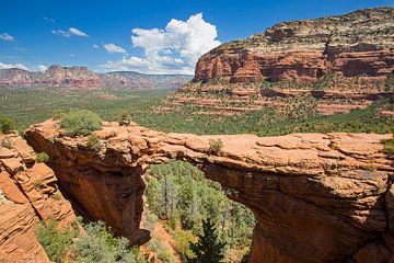 Le pont du diable à Sedona sur Antwan Janssen