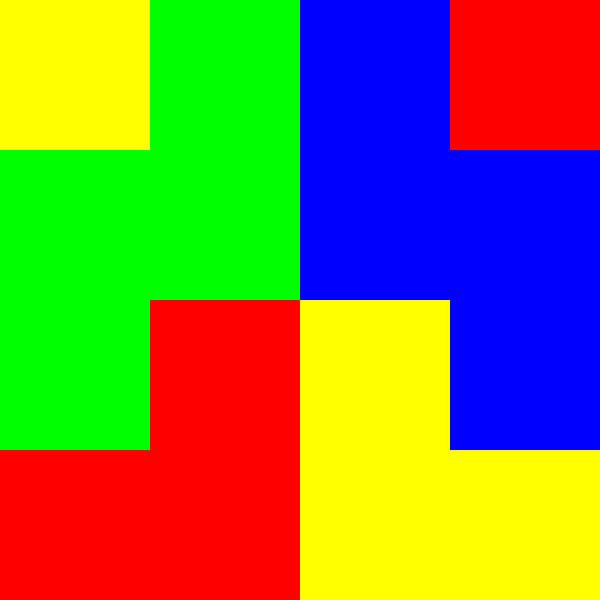 4x4 in 16 | Morphing | 4xT | V=056-17 | P #01 by Gerhard Haberern