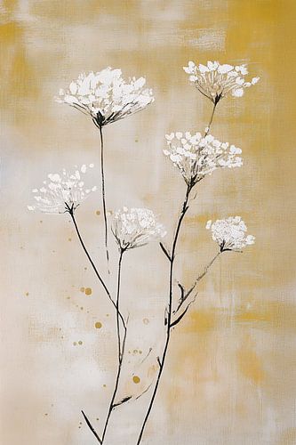 Weißes Flüstern in Wahre Freude Gelb