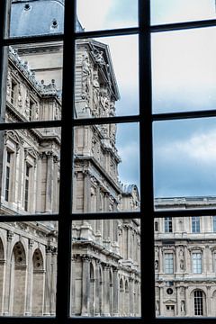 Uitzicht vanuit het Louvre van Nicole Schmidt