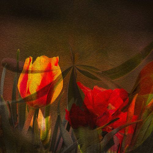 PEINTURE NUMÉRIQUE : LE TEMPS DU PRINTEMPS