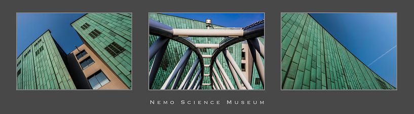 Nemo Science Museum in einem Rahmen von Eddy Westdijk