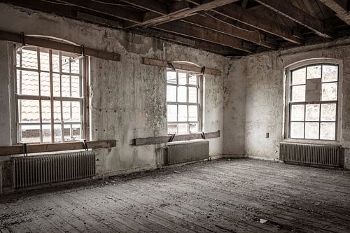 Urbex school gebouw interieur