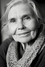 De ogen van wijze vrouwen van Poster Art Shop