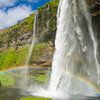Chute d'eau Seljalandfoss en Islande sur Jan Fritz