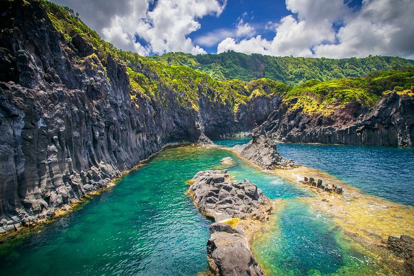 Poca Simão Dias, ein Naturbad auf São Jorge, Azoren von Antwan Janssen