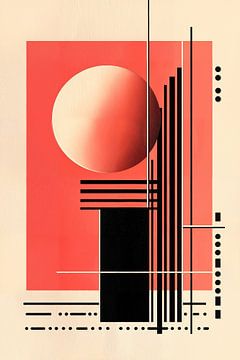 Retrometric - Circle of Intensity III von Philippe HUGONNARD