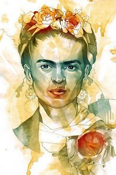 Frida aquarelverf