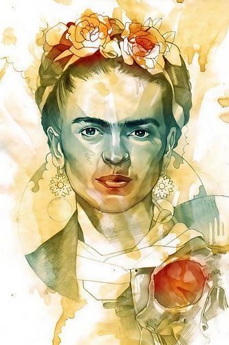 Frida aquarelverf