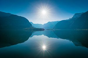 Hallstätter See im Frühling
