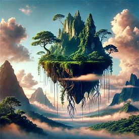 Flying Island von Eric Nagel