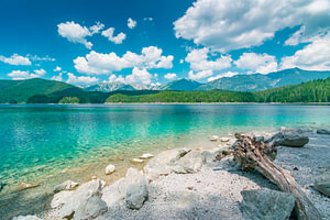 Sommertag am Eibsee