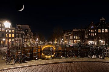 Keizersgracht and Reguliersgracht Amsterdam by Peter Bartelings