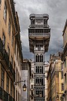 Straatlift als toren in Lissabon