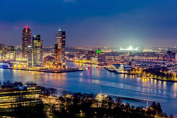Rotterdam skyline - de Kuip  by Marco Schep