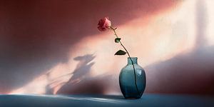 Rose dans des tons pastel