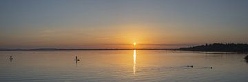 Sonnenuntergang am Chiemsee von Walter G. Allgöwer