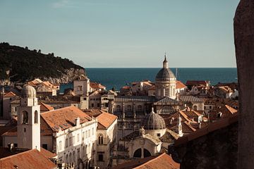 Vue sur Dubrovnik sur Gerben Bol