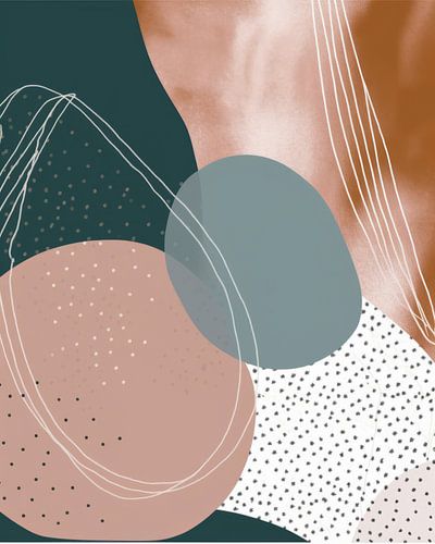 Abstraction moderne, formes organiques