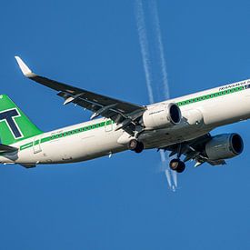 Transavia Airbus A321neo in retro livery. by Jaap van den Berg