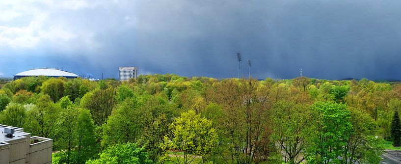 Unwetterpanorama  van Edgar Schermaul