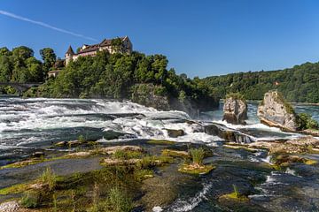 Waterval Rijnwatervallen Zwitserland van Peter Schickert