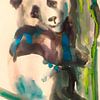 Panda Strom von Helia Tayebi Art