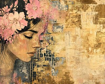 Woman Gold by Art Whims