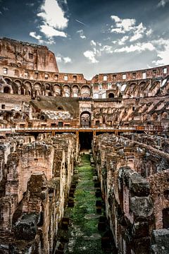 Colosseum Rome, Italië van Munich Art Prints