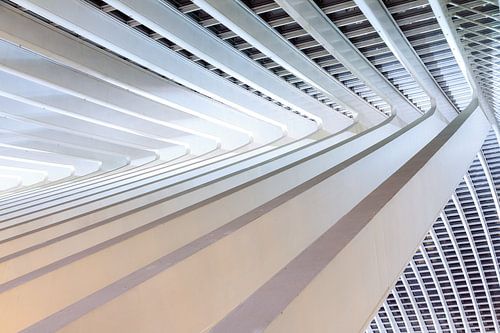 Abstract staal perspectief Luik