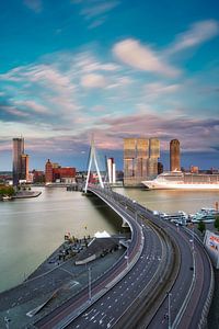 Skyline van Rotterdam von Roy Poots