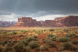 Valley of the Gods bij Kayenta Monument Valley van De wereld door de ogen van Hictures