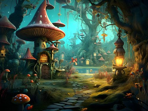 Een avond in de wereld van fantasie