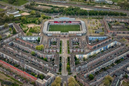 Aerial view of Het Kasteel, Sparta Rotterdam