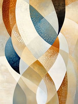 Modern abstracte vormen van Bert Nijholt