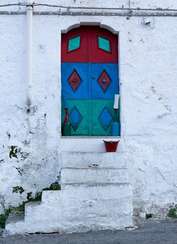 Colorful Door in Ostuni