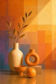 Nature morte Orange