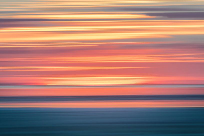 Abstract Sunset by Marga Vroom