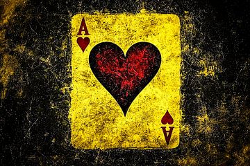 Ace of Hearts kunstwerk van Imperial Art House