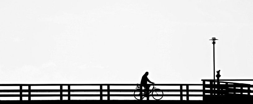 Der Radfahrer by Heike Hultsch