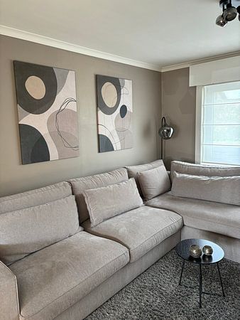 Abstract Geometric Organic Shapes and Lines