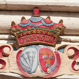 Coat of arms on the town hall, Jork by Torsten Krüger