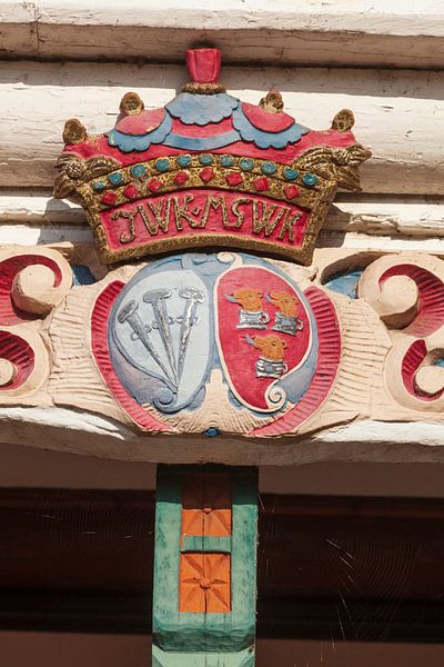 Coat of arms on the town hall, Jork by Torsten Krüger