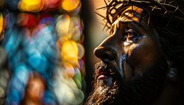 Jesus Christus und die Glasmalerei