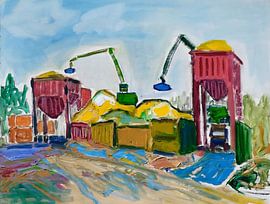 Sandtransfer bei Alkmaar von Simon Borst