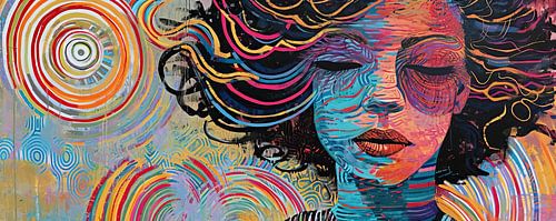 Modern Portret Kunst