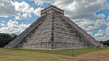 Maya-Tempel Kukulcan in Chichen Itza, Yucatan, Mexiko von x imageditor