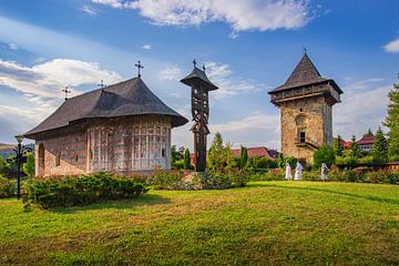 Monastery of Humor in Bucovina by Antwan Janssen