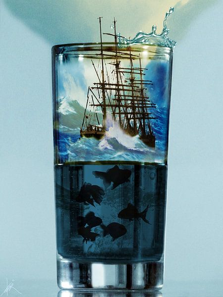 Storm in een glas water van Harald Fischer