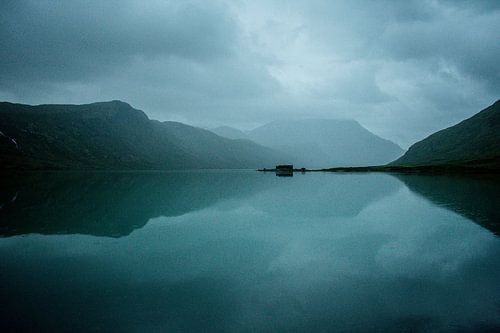 Tempête sur le fjord